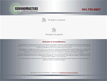 Tablet Screenshot of groundmastersls.com